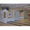 佛山合邦八棱柱屏風(fēng)，八棱柱書(shū)畫(huà)展，書(shū)畫(huà)屏風(fēng)