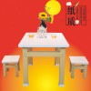 兒童桌凳組合 可達(dá)實木品質(zhì)的紙家具 廠家定制 環(huán)保幼兒園家具