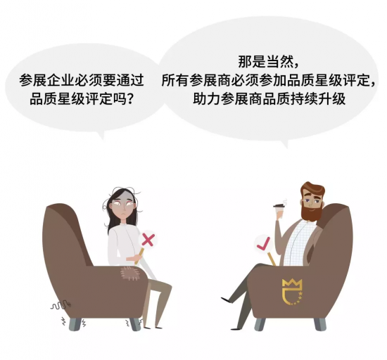 參展企業必須要通過品質星級評定嗎？