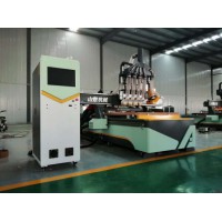山數(shù)智能開料機家具生產線